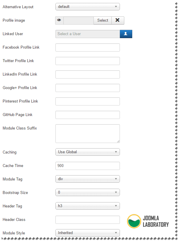 Advanced Settings of Face Box Module